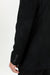 Double Button Suede Western Blazer Black