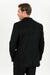Double Button Suede Western Blazer Black