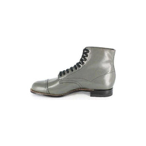 Men Leather Stacy Adams Madison Ankle Boot Biscuit High top 00015-10 Gray