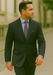 Men's 2 Piece Classic Suit - Pinstripe