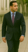 Men's 2 Piece Classic Suit - Pinstripe