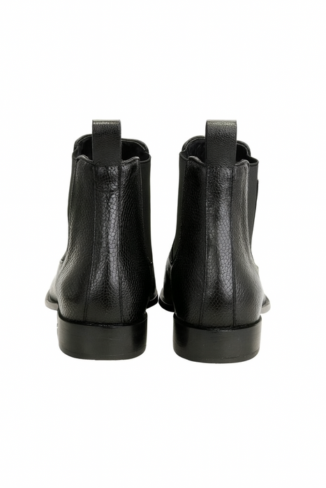 Men's Black Vestigium Boots Genuine Caiman Belly Chelsea Boots