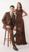 Men’s Chestnut Brown 3-Piece Suit – Two-Button Wedding, Business and Formal Suit with Vest Modern Fit