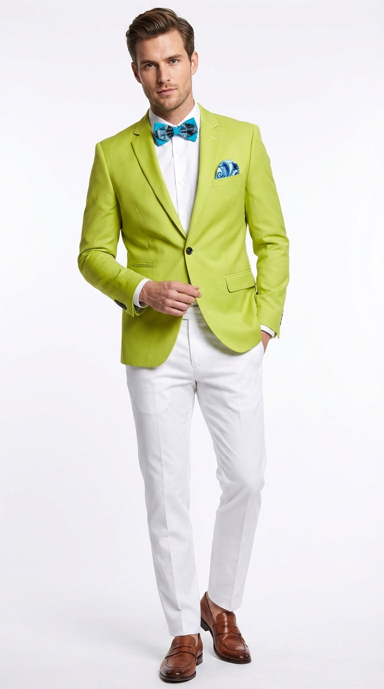 Men’s Lime Green Blazer