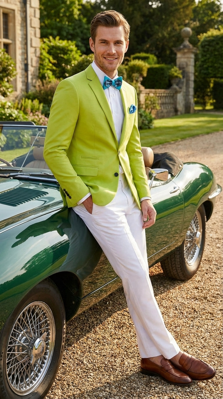 Men’s Lime Green Blazer