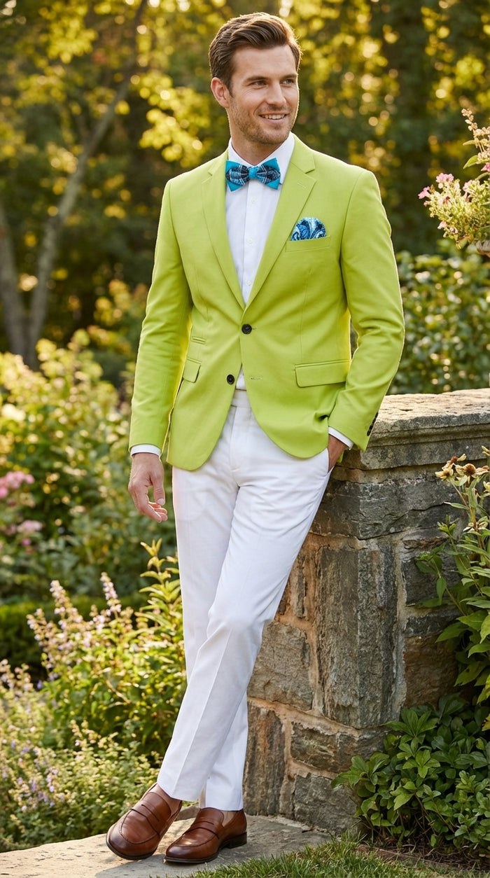 Men’s Lime Green Blazer