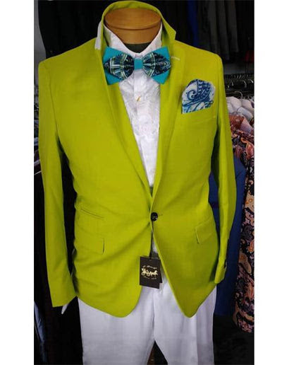 Men’s Lime Green Blazer