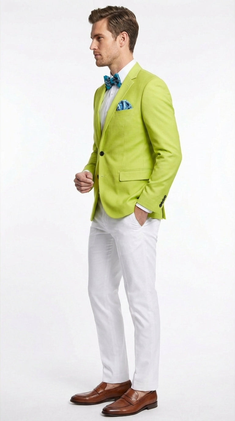 Men’s Lime Green Blazer