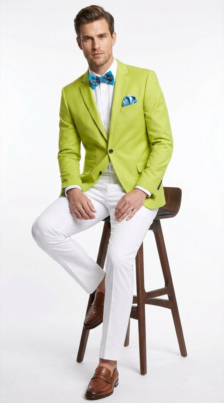 Men’s Lime Green Blazer