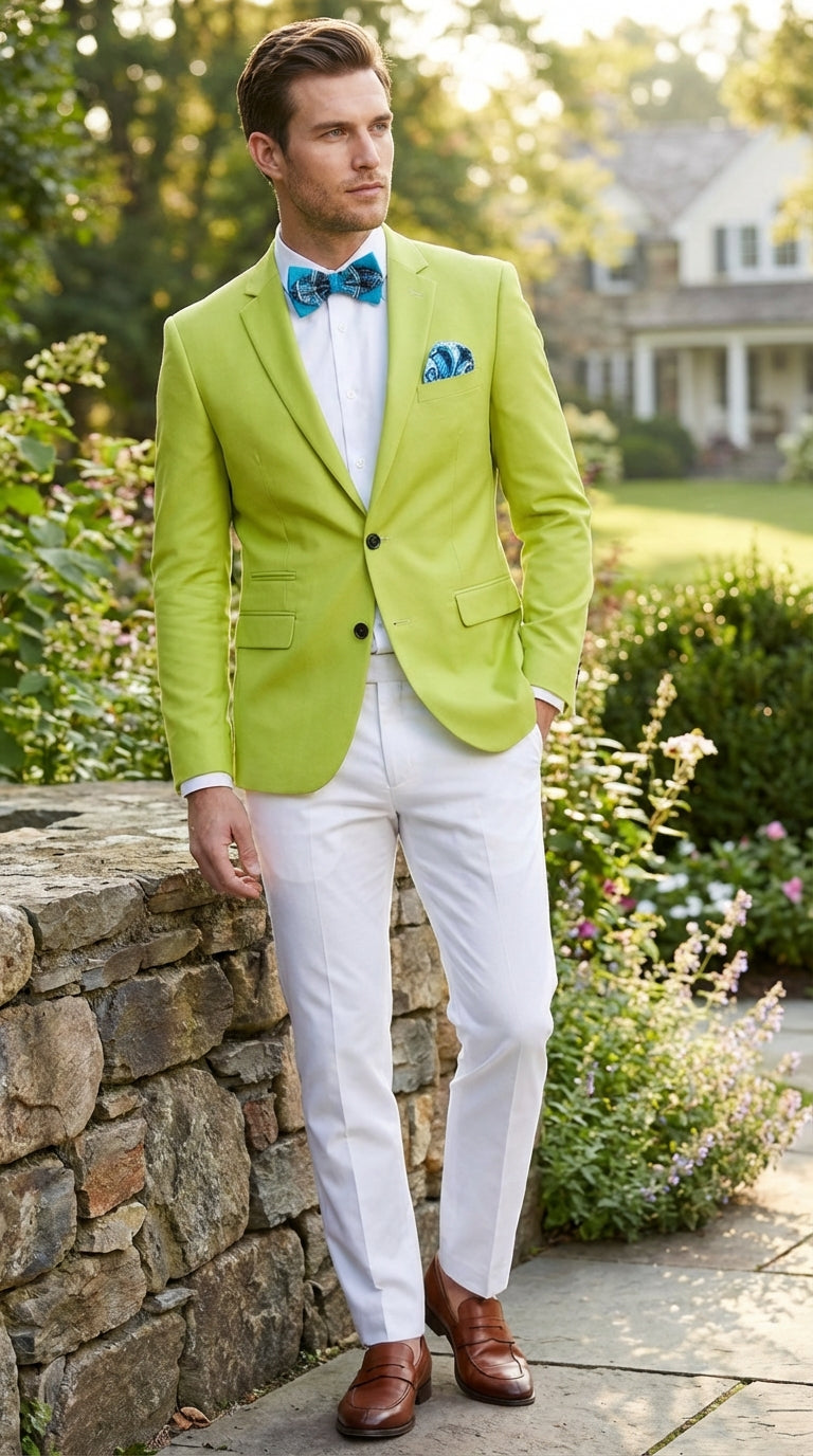 Men’s Lime Green Blazer