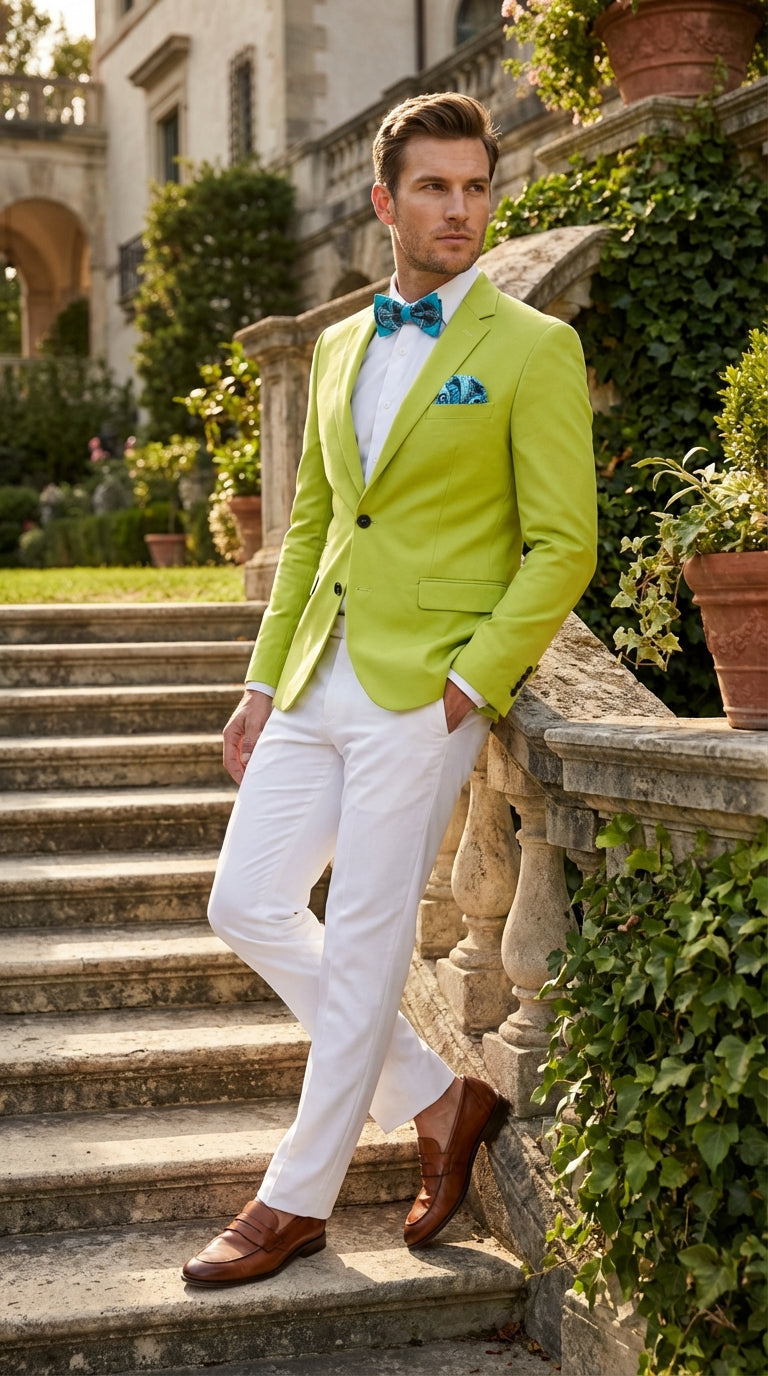 Men’s Lime Green Blazer