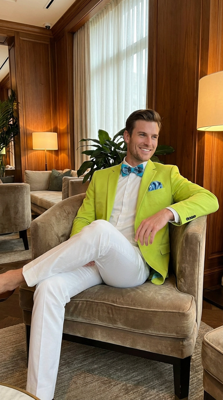 Men’s Lime Green Blazer