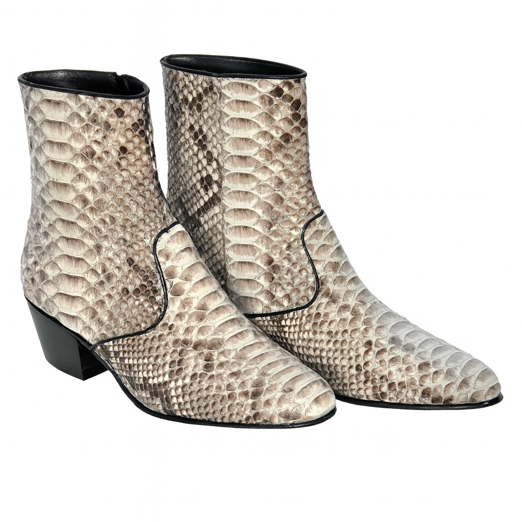 Men's Los Altos Python Ankle Boot 635749 - Image 7