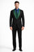 Men’s Modern-Fit Suit – Shawl Lapel Formal Wedding Blazer