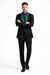 Men’s Modern-Fit Suit – Shawl Lapel Formal Wedding Blazer