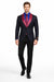 Men’s Modern-Fit Suit – Shawl Lapel Formal Wedding Blazer