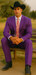 Men's Multi-Stage Party Cheap Priced Business Suit Clearance Sale Collection Purple Slim Fitted