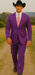 Men's Multi-Stage Party Cheap Priced Business Suit Clearance Sale Collection Purple Slim Fitted