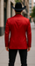 Men's Slim Fit Western Blazer Sport Coats Red Sacos Vaqueros Para Hombre