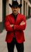 Men's Slim Fit Western Blazer Sport Coats Red Sacos Vaqueros Para Hombre