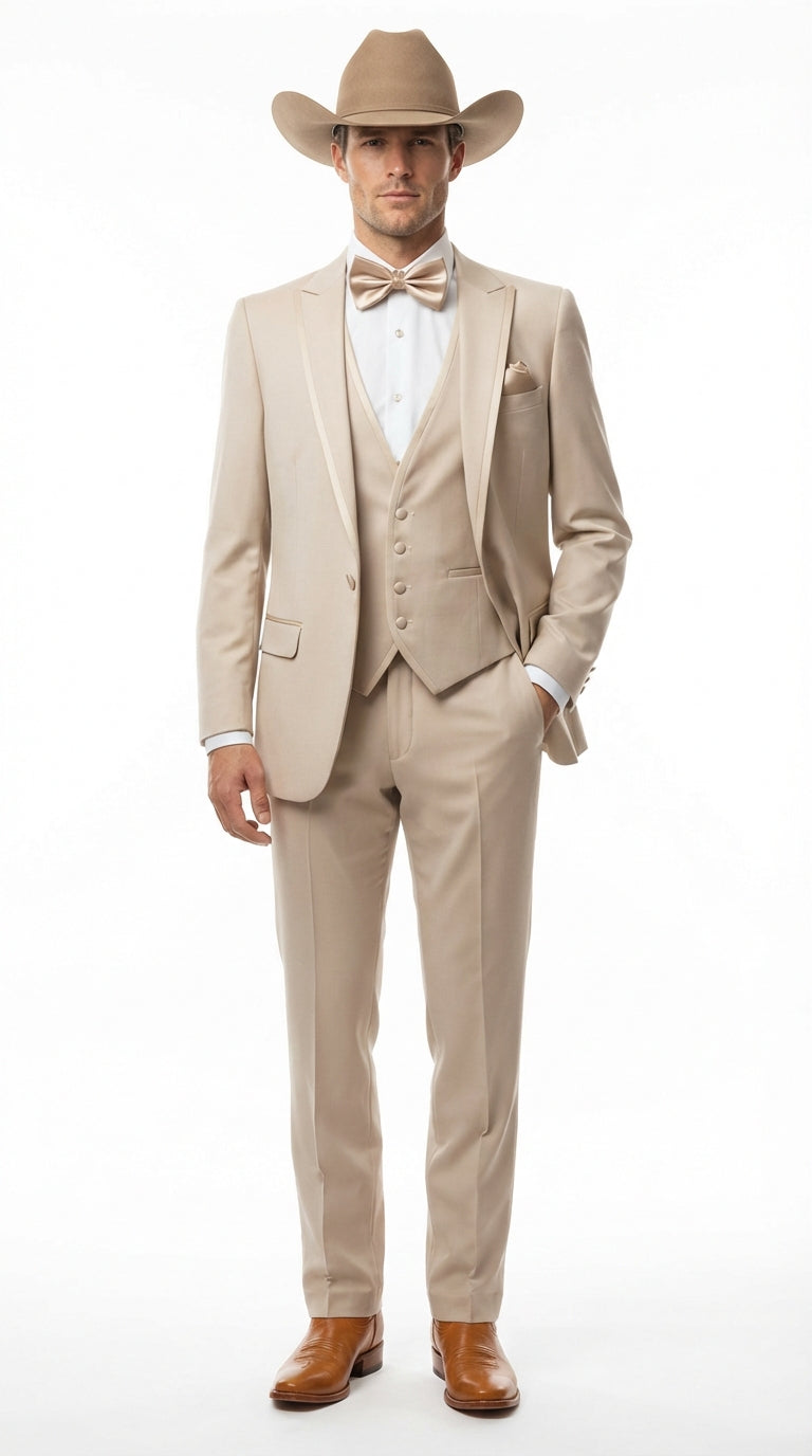 western cut dress suits Brick Red Western Suit Jacket  Classic Fit Windowpane Dress Coat