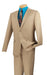Men's Ultra Slim Fit suit 2 Piece-color Beige