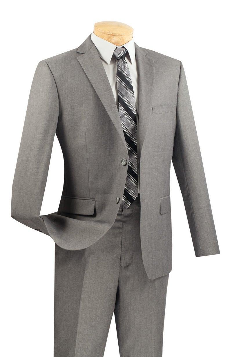 Men's Ultra Slim Fit suit 2 Piece-color Beige