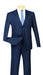 Men's Ultra Slim Fit suit 2 Piece-color Navy