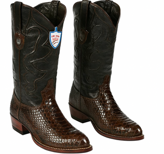 Men's Wild West Python Skin J Toe Boots 29957