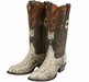 Men's Wild West Python Skin J Toe Boots 29957