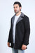 Western Style Long Black Faux Suede Coat for Men – Classic Cowboy Inspired Outerwear