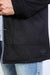 Men’s Black Faux Suede Western Overcoat – Longline Cowboy Style Jacket