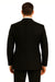 Men's Legend Tom Hardy Look Double Breasted Solid Black Suit
