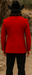 Men's Red  One Button Suit