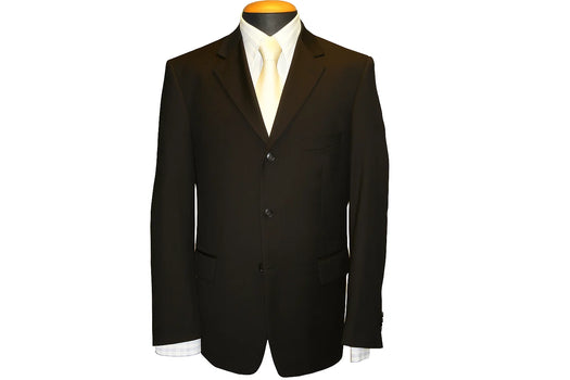 Men's Black Discount Dress 2 Or Three - 3 Buttons Cheap Priced Business Suits Clearance Sale For Men