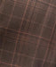 Mens 1930s Chestnut Brown Plaid 3 Piece Dress Suit 1920s Fancy Vest V2RW-7