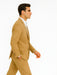 Men'S 2 Button Khaki Beige ~ Bronze ~ Camel Dress Cheap Priced Business Suits Clearance Sale For Men