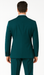 Men's 2 Button Super Slim Fit Teal Blue ~  Cheap Priced Business Suits Clearance Sale Jacket & pants