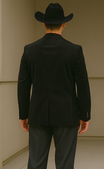 Men's 2 Buttons Classic Corduroy Cheap Priced Unique Dress Blazer Jackets For Men Sale Black