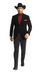 Men's 2 Buttons Classic Corduroy Cheap Priced Unique Dress Blazer Jackets For Men Sale Black