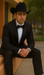 Men's 2 Buttons Floral Black Satin Shawl Lapel Slim Fit Cheap Priced Blazer Jacket For Mens Sportcoat