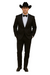 Men's 2 Buttons Floral Black Satin Shawl Lapel Slim Fit Cheap Priced Blazer Jacket For Mens Sportcoat