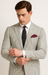 Men's 2pc Summer Seersucker Modern Fit Suit In Black Pinstripe