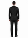 Men'S 3-Piece Black Bold White Chalk Bold Pinstripe Vested Cheap Priced Business Suits Clearance Sale