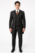 Men's 3 Piece Fashion Black Jean  Wide Leg Vested Long Cheap Priced Business Suits Clearance Sale