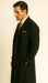 Men'S 3 Piece Fashion Suit - Long Zoot Suit Vested Black Color - Three Piece Suit