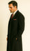 Men'S 3 Piece Fashion Suit - Long Zoot Suit Vested Black Color - Three Piece Suit
