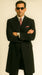 Men'S 3 Piece Fashion Suit - Long Zoot Suit Vested Black Color - Three Piece Suit