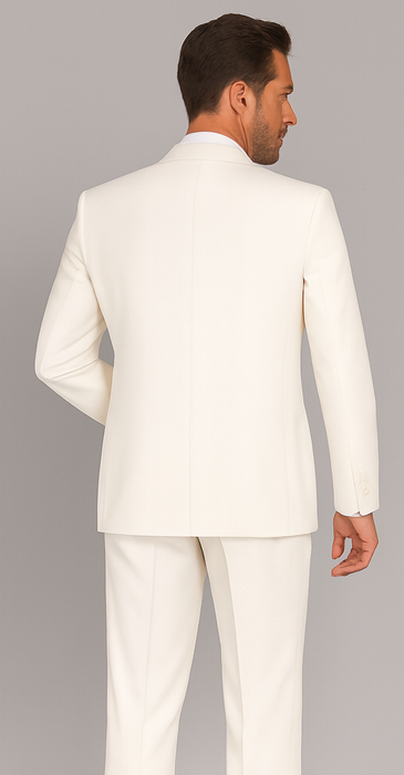 Men's 3 Piece Fashion Suit - Vested 3 Piece Zoot Suit  - Three Piece Suit