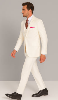 Men's 3 Piece Fashion Suit - Vested 3 Piece Zoot Suit  - Three Piece Suit - Image 5